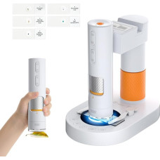 MX1-AS Wireless Digital Microscope for Children, Portable Handheld Microscope 1080P HD Pocket Microscope WiFi USB Digital Microscope for Mobile Phone iPad PC TV