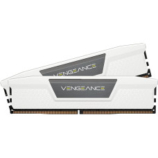 CORSAIR Vengeance DDR5 RAM 32GB (2x16GB) 6000MHz CL30-36-36-76 1.4V AMD Expo & Intel XMP Desktop Computer Memory - White (CMK32GX5M2B6000Z30W)
