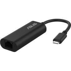 ASUS USB-C2500 V2 USB-C 2.5G Ethernet adapteris (RJ45 LAN, USB-C didelės spartos perdavimas, suderinamas su 2,5G/1G/100Mbps)