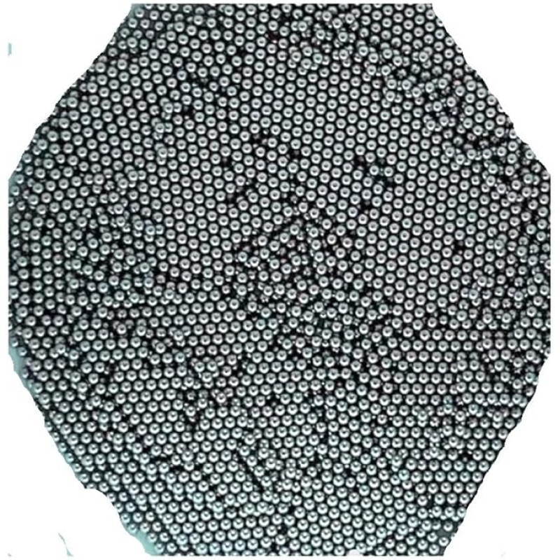 0,5 mm AISI304 Edelstahl G25 Hochpräzise feste Lagerkugeln for Ventile(100vnt.)