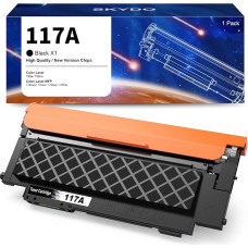 117A juodas toneris Suderinamas su HP 117A W2070A toneris, skirtas HP spalvoto lazerio daugiafunkciniam spausdintuvui 179fwg 178nwg 150nw 179fnw 178nw 150a 179 178 150 W2070A W2071A W2072A W2073A toneris, skirtas HP spalvoto lazerio spausdintuvui