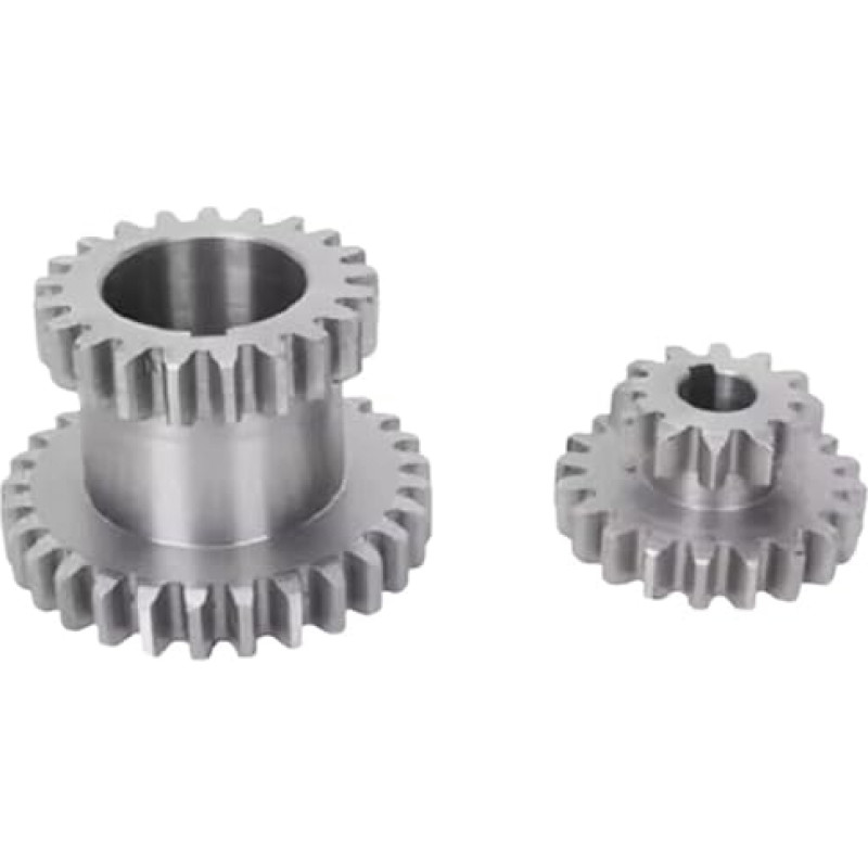Doppelzahnräder for Metalldrehmaschinen for Cj0618, Zähne T29XT21 T20XT12 Doppeltes Doppelzahnrad for Drehmaschinenzubehör(20x12 29x21)