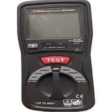 Widerstandsmesser, DT-5301 Schleifenwiderstandsmessrät, Wechsel- und Gleichspannungswiderstandsmessrät, DT-5301 Hintergrundbeleleuchtetes Display, Numerische nauigkeit