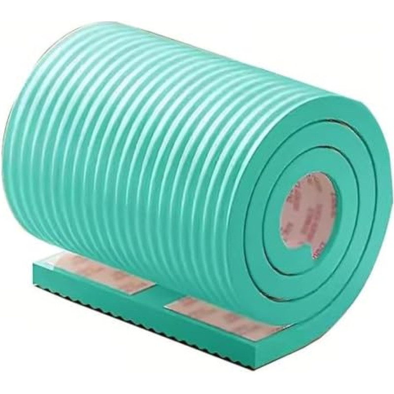 Anti-Kollisions-Schaumstoff-Wandpaneele, zum Abziehen und Aufkleben, gepolsterte Polsterung für Schlafzimmer und Wohnzimmer, gepolsterte Protektoren, 60 cm x 200 cm