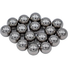 9 mm AISI 316 Stainless Steel G100 Precision Fixed Bearing Balls for Valves, Shocks, Sprayers (20pcs)