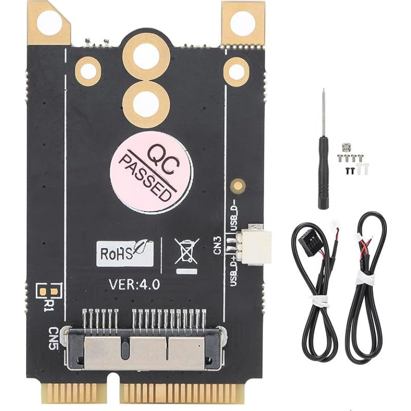 PCI-E Express WiFi tinklo adapteris Belaidžio LAN kortelės adapteris (be WiFi kortelės) 12+6 kontaktų, skirtas Broadcom BCM94360CD BCM943602CS BCM94360CS2 BCM94331CD BCM943224P