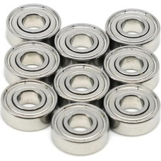 4 Stück 696ZZ 6 x 15 x 5 mm ABEC-7 Lager 696 Miniatur-Elektromotor-Kugellager