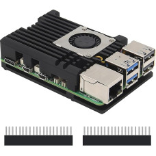 Geekworm Raspberry Pi 5 Case with PWM Fan (P511-A)