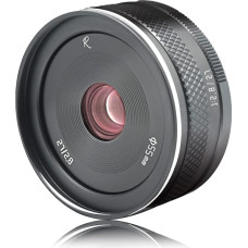 AstrHori 27 mm F2.8 II Large Aperture Manual APS-C Lens Compatible with Nikon Z-Mount Mirrorless Camera Z50, ZFC etc. (Grey)