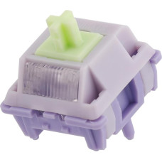 EPOMAKER Wisteria 39gf mechaninės klaviatūros jungiklių rinkinys, 35 vienetų linijinių jungiklių, 5 kontaktų gamykloje suteptas jungiklis su POM PTFE velenu, šviesos difuzorius, suderinamas su MX klavišų dangteliais, skirtas žaidimų klaviatūrai 