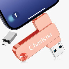 128 GB telefono USB atmintinė, 3 in 1 atmintinė telefonui, 1Pad PC ir 