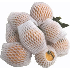 50 Stück Schaumstoff-Netzhüllentaschen, for stoßfesten Schutz, Transportverpackung, Gemüse, Obst, Dicke Netztasche(17X10CM)
