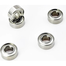 Lager, Hybrid-Keramiklager SMR105ZZ Edelstahl MR105 ZZ 5x10x4 mm 1050 Innenbohrung 5 Miniaturkugellager (10 Stück),Verbesserte Haltbarkeit(12PCS)