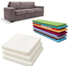 Premium-Schaumstoffkissen, individuelle Größe, zuschneidbarer Schaumstoff für alle Polsterbedürfnisse, idealiai tinka Bankkissen, Ottomane, Fenster, Esszimmerstuhl, Ersatz (4 cm dick)
