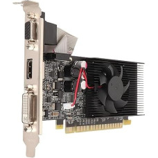 GT610 2GB Desktop Graphics Card DDR3 Gaming Graphics Card with Fan PCI Express X16 1.1 Bus HDMI DVI VGA Interface Graphics Card 64bit