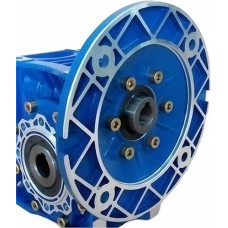 NMRV075 Schneckengetriebe-Drehzahlminderer 80B5 Flansch mit 19 mm Eingangswelle 35 mm Ausgangsbohrung Metallgetriebe