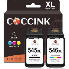 COCCINK 545XL 546XL spausdintuvo kasetės, skirtos 