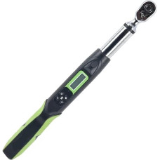 Drehmomentprüfer für Schraubenschlüssel, 10N.m 1/4 Digitaler Drehmomentschlüssel AWG2-10 Bidirektionaler Ratschenkopf 36 Zähne Verbindung for Computer 2%,für Auto, Fahrrad