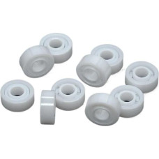 Keraminis guolis, 1 vnt. MR105 5X10X4 mm ABEC-9 Keraminis cirkonio oksido guolis MR63 MR74 MR84 MR85 MR95 MR104 MR105 MR106 MR115 (623 CE 3X10X4)