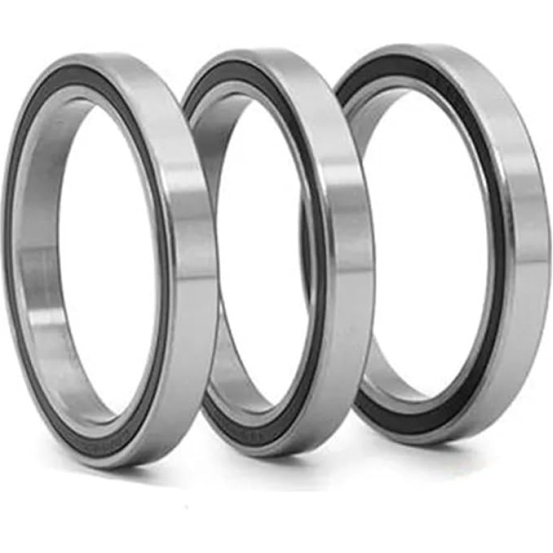 6800 6801 6802 6803 6804 6805 6806 6807 6808 6809 6810 Plonasieniai metaliniai apsauginiai guoliai su guminiu sandarikliu Rutuliniai guoliai (RS, 5PCS_6808 40X52X7MM)