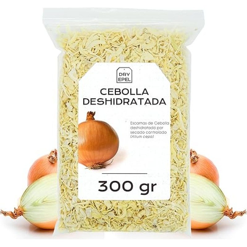 Džiovinti pomidorai 300 g - gabalėliai pomidorų - džiovinti pomidorų dribsniai - džiovintos daržovės - idealiai tinka kepimui ir pagardinimui - be pridėtinio cukraus, be konservantų, be glitimo (300 g, Svogūnai)