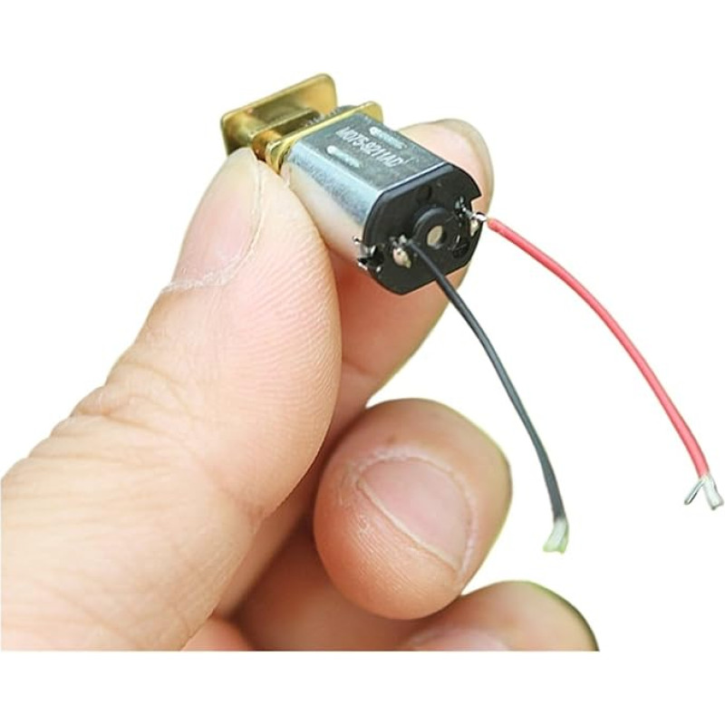 3 V - 6 V DC 5 V 44 U/min Schneidgetriebe Elektronischer Getriebestarter Metallgetriebe N20 Elektronischer Getriebestarter Langsame Geschwindigkeit