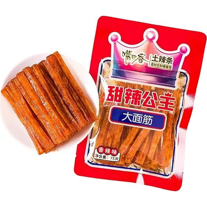 MKSDDF Klasikiniai kiniški užkandžiai Latiao, 75 g, 