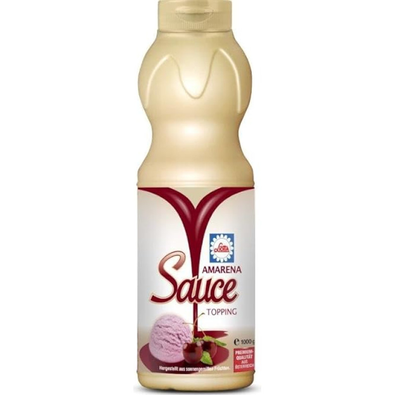 Vyšnių Amarena padažas Deserto padažas su vyšnių sultimis Liotta