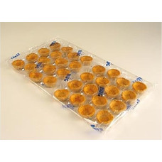 Snack Tartlets Mini Tomato Basil Dough, Round, Diameter 4.2 cm, Salty, 1.02 kg, Pack of 160