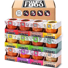 POLCZ Stew Ready Meals [Ready in 2 Minutes], Free from Additives, Nevertheless Delicious - No Gluten, Added Sugar, Milk & Eggs - Shelf Stable (12 Pack (12 x 350 g), Trial Package)