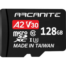 ARCANITE microSD atminties kortelė su adapteriu 128 GB
