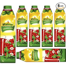 With Pufai Grocery, Pfanner Cranberry Cranberry Fruit Juice 1000 ml x 6 Pieces