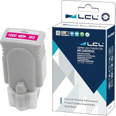 LCL suderinama rašalo kasetė PFI-1000 M PFI-1000M 0548C001 (1 pakuotė purpurinės spalvos), skirta 