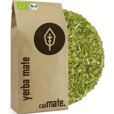 DE-ÖKO-006 Yerba Mate Tea Organic 1 kg ● The Original ● Mature ● Unroasted ● Air Dried ● Smokeless ● Plastic-Free ● Fair ● Mate Tea Made of Mate Leaves, Mateast Pieces and Mate Leaf Powder ●