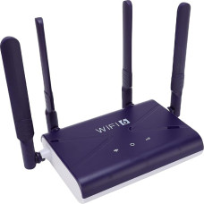WiFi 6 Router, 4G CPE Router, LTE Wireless Router with SIM Card Slot, 300 Mbit/s Unlocked Wireless Mobile WiFi Hotspot, Supports 32 Devices
