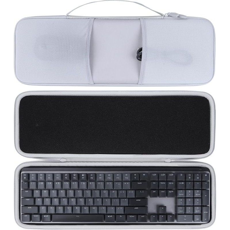 Kietas apsauginis dėklas, suderinamas su MX mechanine apšviesta klaviatūra