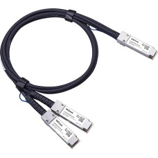 100GbE į 2x50GbE skirstytuvas DAC, QSFP28 į 2xQSFP28 (4CHx25G į 2x2CHx25G), skirtas 