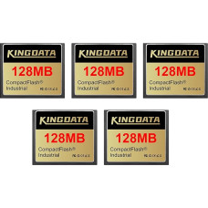 Industrieanlagen Compact Flash Speicherkarte kompakt128MB 5pack FAT16 Typ I Industriequalität für Vintage Digitalkameras