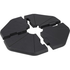 Sekey Cantilever Parasol Stand for Cantilever Parasol, After Filling with Water or Sand up to 60 kg - 78 kg