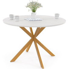 IDMarket - Apvalus valgomojo stalas 