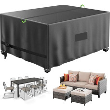 210D Garden Furniture Set, Waterproof Cover, 240 x 160 x 90 cm