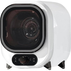 Kompaktiška nešiojamoji kondensacinė džiovyklė, maža ventiliuojama 0,8 kg talpos kondensacinė džiovyklė, nerūdijančio plieno būgnas, montuojama ant stalviršio arba sienos (B)