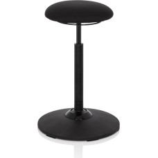 hjh OFFICE Balance SIT 608914 Darbo taburetė, audinys, juoda, judanti, reguliuojamo aukščio, skirta sveikam sėdėjimui