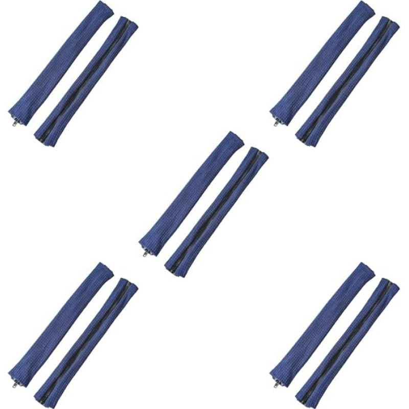 5 užtrauktukų rinkinys skalbiamas elastingas kėdės porankis apsauginis dangtelis Porankis apsauginis dangtelis tamsiai mėlynas