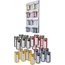 Ilgaamžė klaviatūra 24, skirta 24 klavišams, pilka, 195610 + 30 klavišų spaustukų, įvairių spalvų