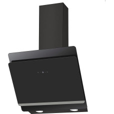 Candy CDG6CEBWF DE gartraukis / 60 cm plotis / 213 W galia / 4 galios lygiai / Didžiausia oro galia: 472 m³/h / ištraukimas ir recirkuliacija / A energinis efektyvumas / taupus LED apšvietimas / juoda