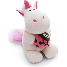 NICI Cuddly Toy Unicorn Theodor with Ladybird 45 cm White - Soft Plush Toy Cute Plush Toy for Cuddling and Playing, for Children and Adults, Great Gift Idea - 61389