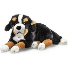 Steiff 45cm Sigi Bernese Mountain Dog Lying (Black/ Brown/ White)