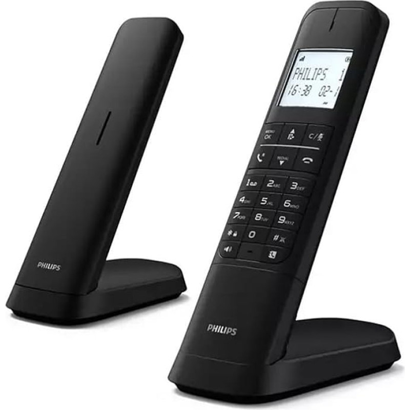 Philips M4702B/12-2 Cordless Landline Telephone DECT 1.8