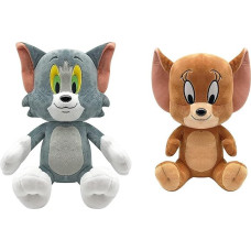 Tom and Jerry Cuddly Toy Set Plush Figures 28 cm Original New Edition Soft (Tom & Jerry)